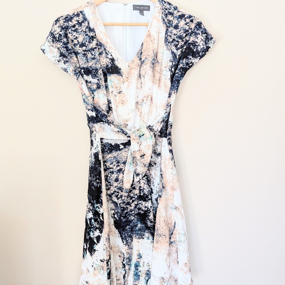 The Limited Elegant Abstract Print Dress